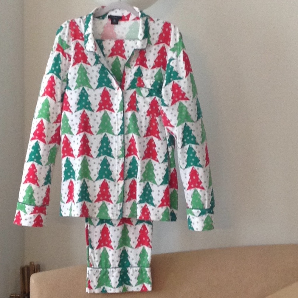 J. Crew - 'Bright Pines Cold Flurries' Pajamas